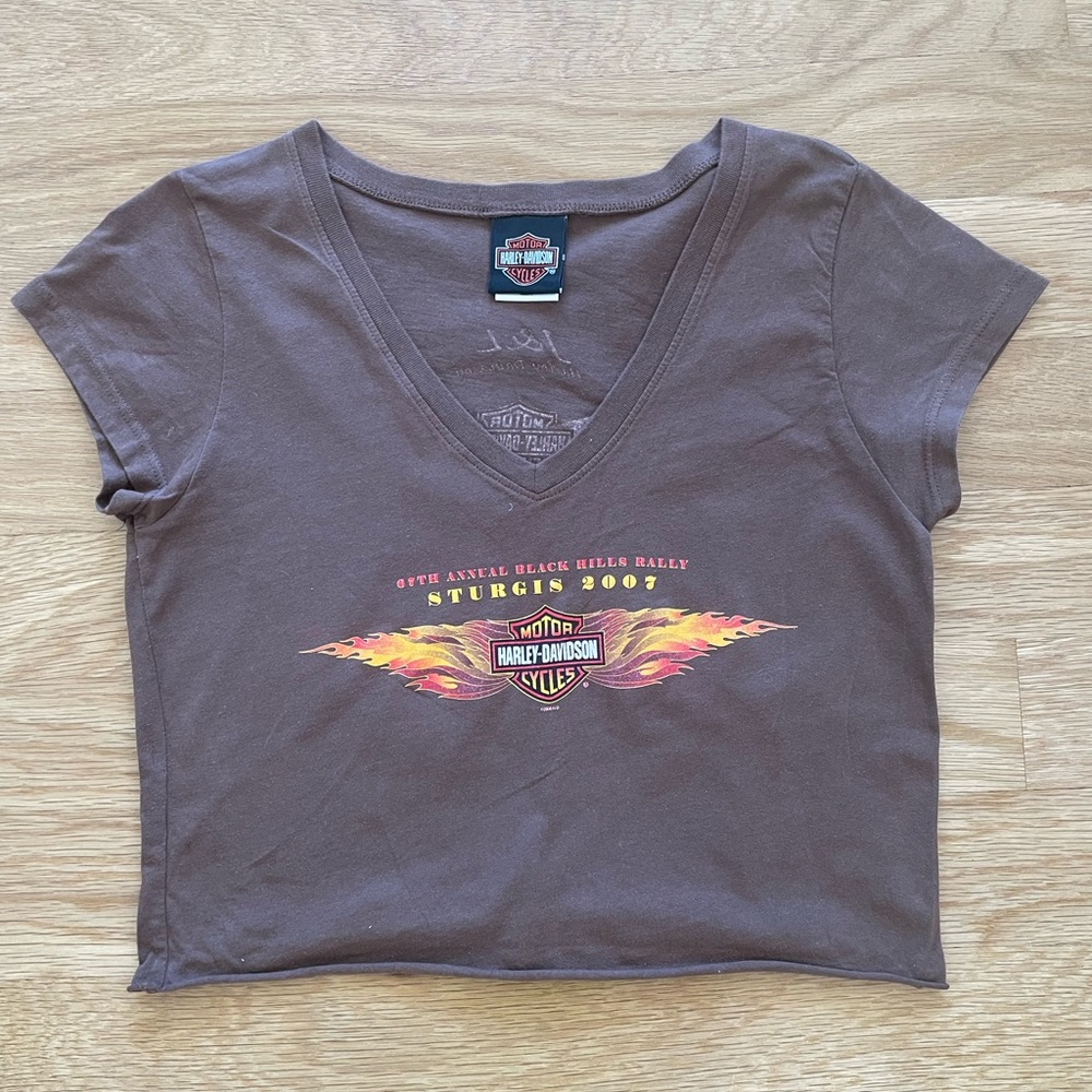 Harley Davidson baby tee